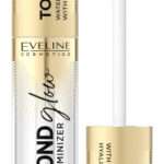 Eveline Diamond Glow Lip Luminizer Блеск для губ с гиалуроновой кислотой и витамином С | 01 Transparent Top Coat