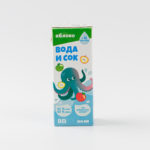 Напиток сокосодержащий «Вода и сок» яблоко, 200 мл